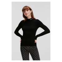 Rolák karl lagerfeld classic turtle neck black