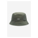 Bavlněný klobouk Wood Wood Ossian Bucket Hat zelená barva, 12240817.7083-DUSTYGREEN