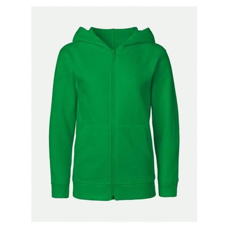 Neutral Dětská mikina na zip NE13301 Green