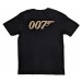 James Bond 007 tričko, No Time To Die &amp; Logo Black, pánské