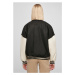 Dámská bunda  // Urban Classics / Ladies Oversized Big U College Jacket black/pa