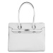 Laphrodite Paris bílá elegantní shopper kabelka E2912 white
