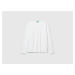 Benetton, Long Sleeve T-shirt In 100% Cotton