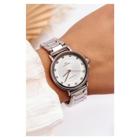 Dámské vodotěsné hodinky Giorgio&Dario stříbrný Kesi