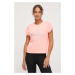 Bavlněné tričko Dkny růžová barva, DP3T9563