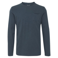 BLEND T-SHIRT L/S Pánské triko s dlouhým rukávem, tmavě modrá, velikost