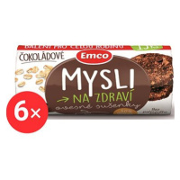 Emco Ovesné sušenky čokoládové 6 x 150g