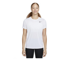 Dámské tréninkové triko s krátkým rukávem NIKE W NK DF RLGD SS TEE-100 WHITE BLACK