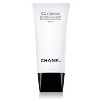 Chanel CC Cream korekční krém pro vyhlazení kontur a rozjasnění pleti SPF 50 odstín 40 Beige 30 