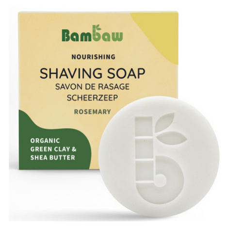 Mýdlo na holení Bambaw - Rozmarýn 80 g (BAM026)
