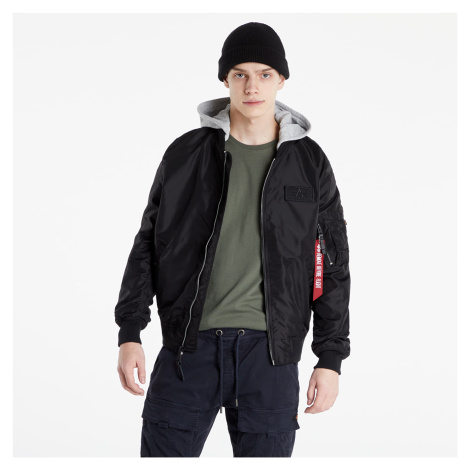 Alpha Industries MA-1 TT Hood BP Reflective Jacket Black