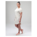 Loap Bugatela Dámské šaty CLW2477 White