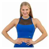 Nebbia FIT Activewear Padded Sports Bra Blue Fitness spodní prádlo