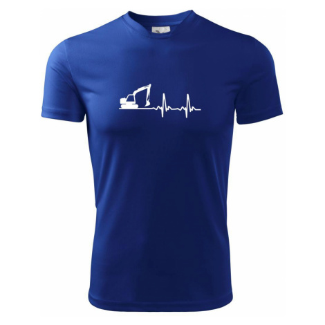 EKG bagr - Pánské triko Fantasy sportovní (dresovina)
