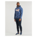 Jack & Jones JJELOGO SWEAT HOOD 2 COL 23/24 Tmavě modrá