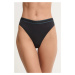 Tanga Calvin Klein Underwear černá barva, 000QF7954E