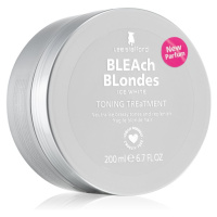 Lee Stafford Bleach Blondes Ice White vlasová maska neutralizující žluté tóny 200 ml