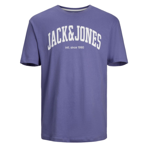 Jack&Jones Pánské triko JJEJOSH Relaxed Fit 12236514 twilight purple Jack & Jones