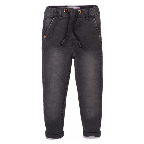 Kalhoty chlapecké podšité džínové s elastanem, Minoti, 7BLINEDJN 4, šedá