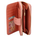 Trendová koženková peněženka Eslee Honu, oranžová