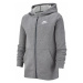 Nike JR Nsw Hoodie Club Šedá