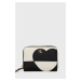 Kožená peněženka Lauren Ralph Lauren dámský, černá barva