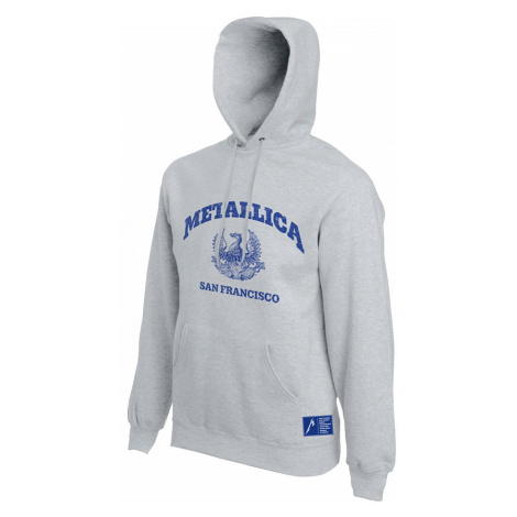 Metallica mikina, San Francisco Pullover Hoodie Grey, pánská Probity Europe Ltd