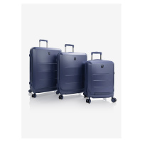 Sada tří cestovních kufrů Heys EZ Fashion S,M,L Navy