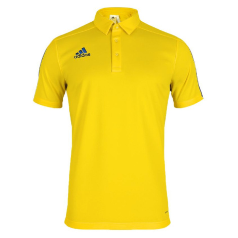Pánské polo tričko adidas MT14 TRG yellow D83215 pánské
