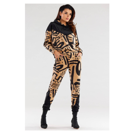 Dámské kalhoty se vzorem A482