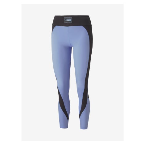 Černo-modré dámské legíny Puma Fit Eversculpt HW 7/8 Tight