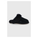 Semišové papuče UGG Scuffette II černá barva, 1122750.BLK