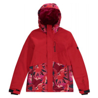 O'Neill CORAL Dívčí lyžařská/snowboardová bunda, červená, velikost