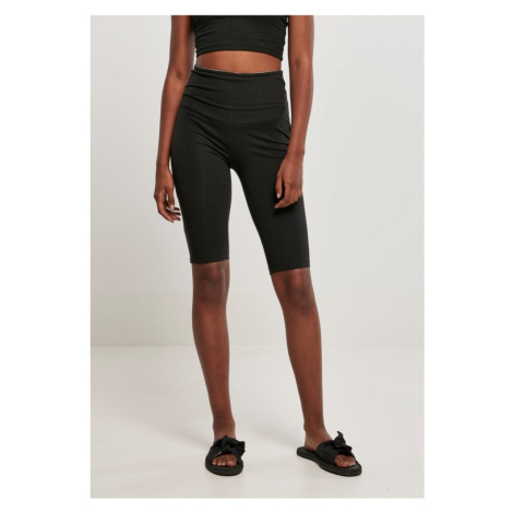 Ladies Organic Stretch Jersey Cycle Shorts - black Urban Classics