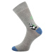 Lonka Doble Sólo Unisex trendy ponožky BM000002822200101546 vzor 16 - panda