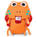Batůžek pro nejmenší Affenzahn Small Friend Crab - neon orange