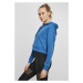 Ladies Short Terry Hoody - sporty blue