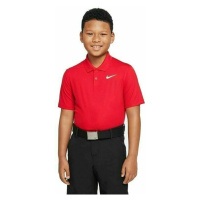 Nike Dri-Fit Victory Boys Golf Polo University Red/White