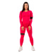 Nebbia Legíny Sporty s vysokým pasem a kapsou na boku 404 pink