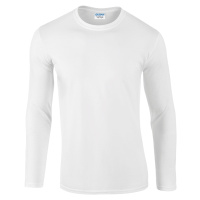 Gildan Pánské triko s dlouhým rukávem G64400 White