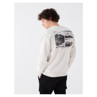 LC Waikiki Crew Neck Long Sleeve Printed Men's Sweatshirt