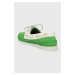 Semišové mokasíny Tommy Hilfiger TH BOAT SHOE dámské, zelená barva, na plochém podpatku, FW0FW07
