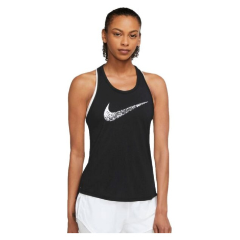 Nike SWOOSH RUN Dámské sportovní tílko, černá, velikost