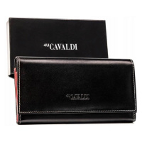 Dámská kožená peněženka Cavaldi RD-23-GLC černá