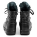 Arno Livex 410 černá líc pánská zimní kotníčková nadměrná obuv Černá