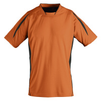 SOĽS Maracana 2 Kids Ssl Dětské funkční triko SL01639 Orange / Black