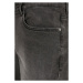 Relaxed Fit Jeans Shorts - real black washed