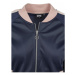 Urban Classics Ladies Button Up Track Jacket navy/lightrose/white