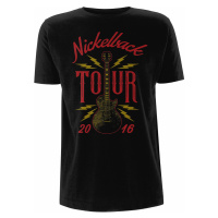 Nickelback tričko, Guitar Tour 2016 Black, pánské