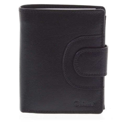Černá kožená dámská peněženka Avril Delami